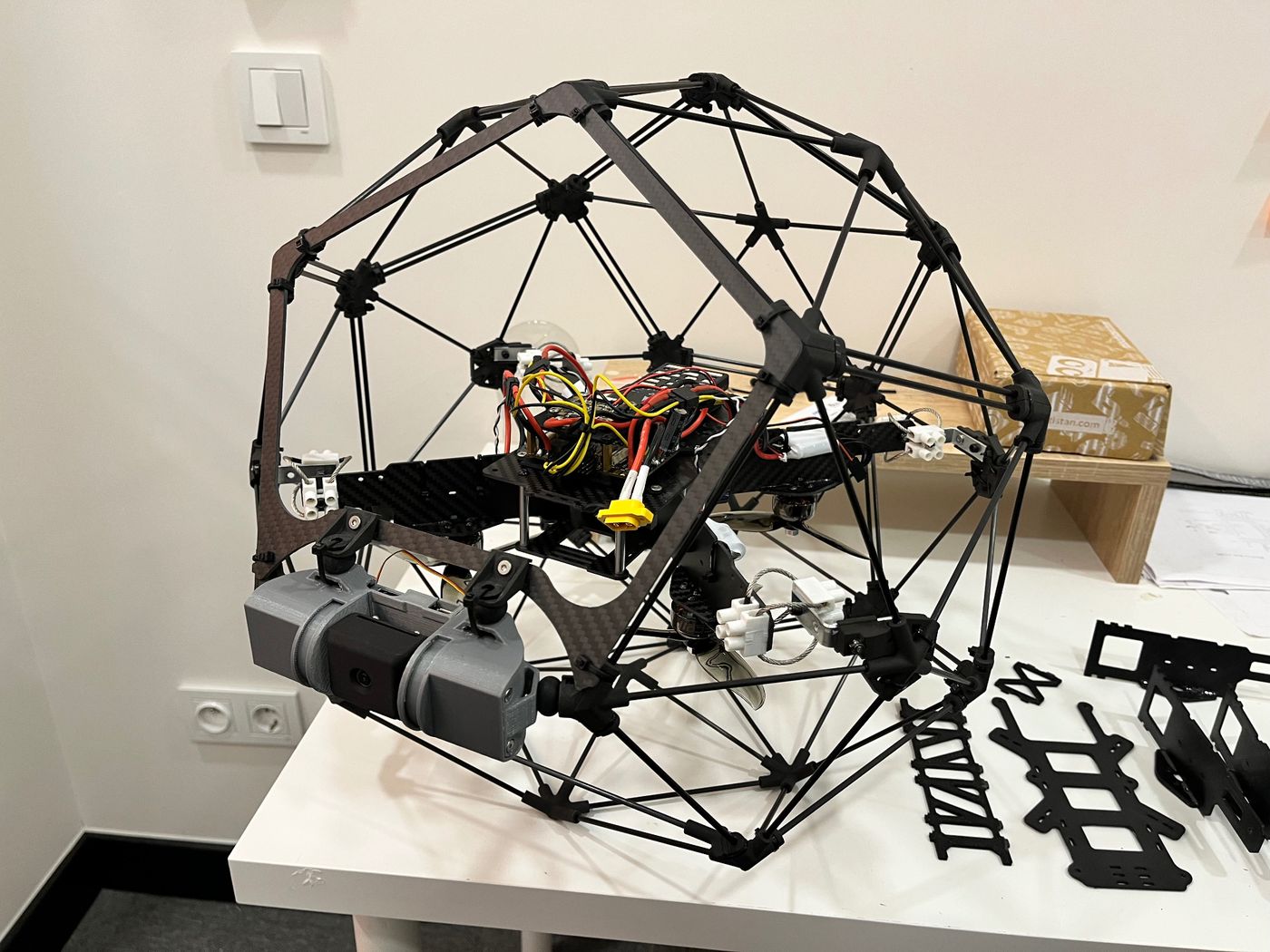 Hazardous/Confined Area Drone Prototype