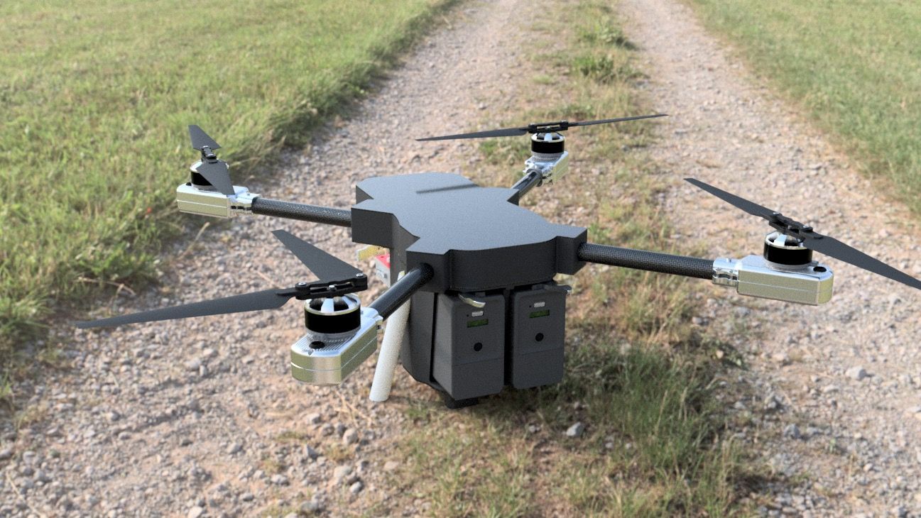 Dual Battery Drone